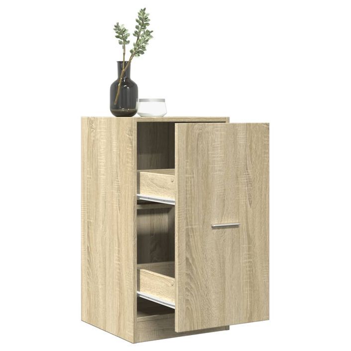 Armoire d'apothicaire chêne sonoma 40x41x77,5cm bois ingénierie - Photo n°1