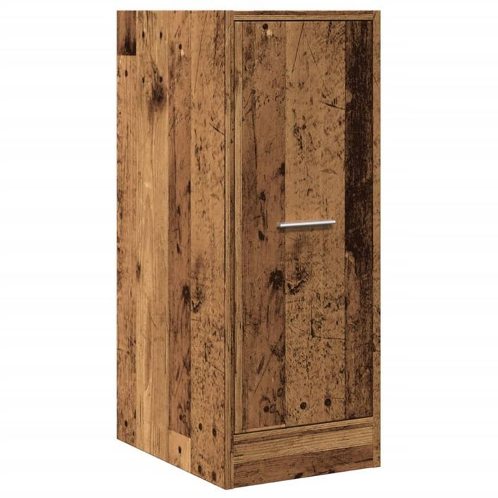 Armoire d'apothicaire vieux bois 30x41x77,5cm bois d'ingénierie - Photo n°3