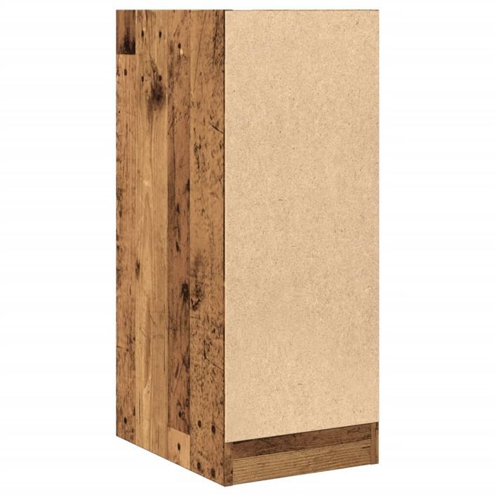 Armoire d'apothicaire vieux bois 30x41x77,5cm bois d'ingénierie - Photo n°7