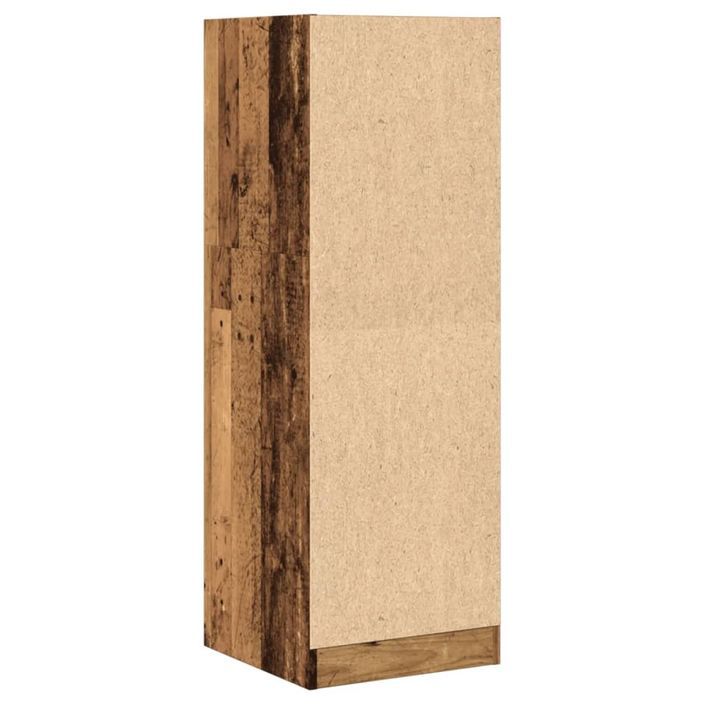 Armoire d'apothicaire vieux bois 40x41x118 cm bois d'ingénierie - Photo n°7