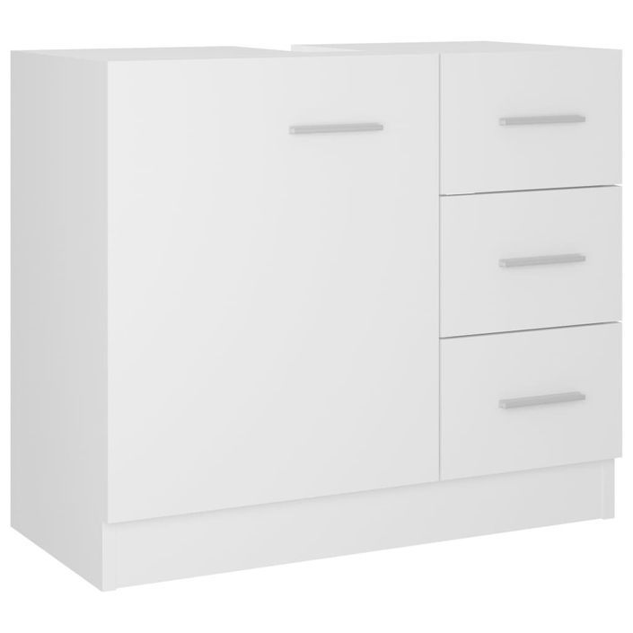 Armoire d'évier Blanc 63x30x54 cm - Photo n°1