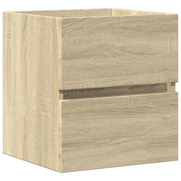 Armoire d'évier Chêne sonoma 41x38,5x45 cm Bois d’ingénierie - Photo n°2