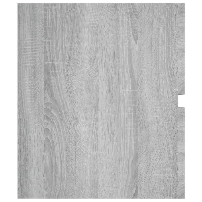 Armoire d'évier Sonoma gris 100x38,5x45 cm Bois d'ingénierie - Photo n°5