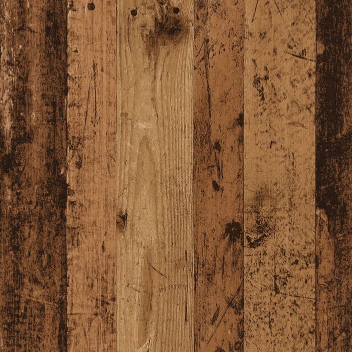 Armoire d'évier vieux bois 58x33x60 cm bois d'ingénierie - Photo n°9