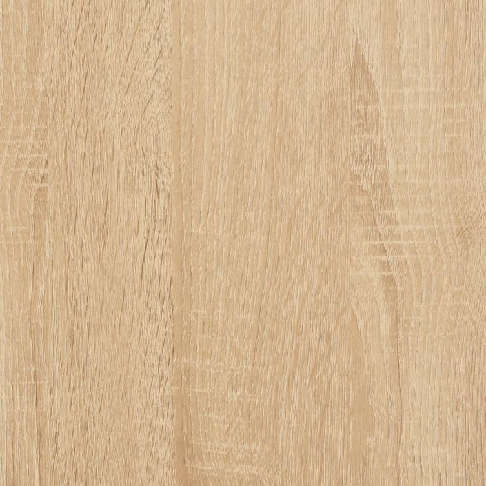 Armoire de bain chêne sonoma 58x33x60 cm bois d'ingénierie - Photo n°9