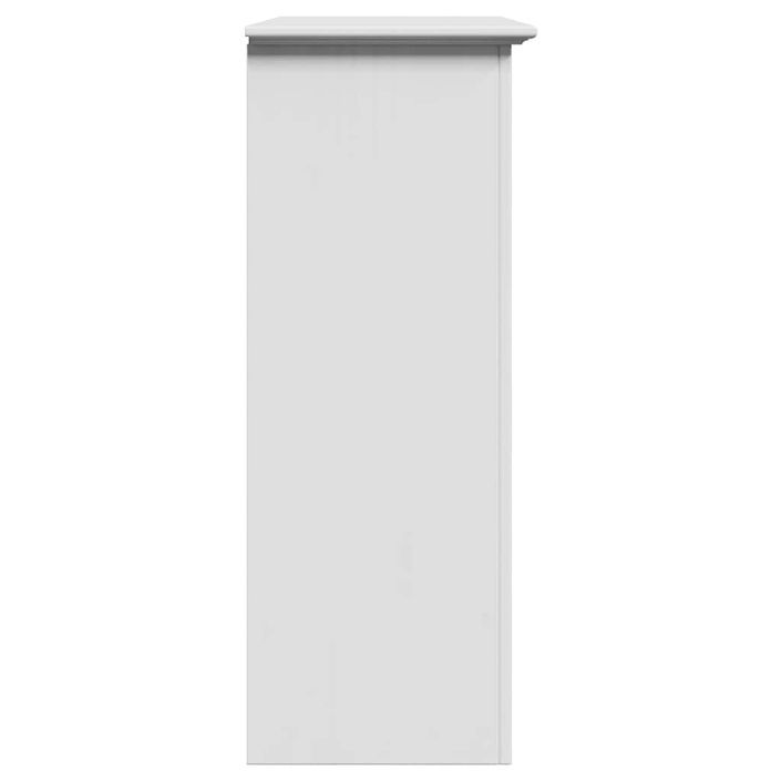 Armoire de couloir BODO blanc 80x35x90 cm - Photo n°6