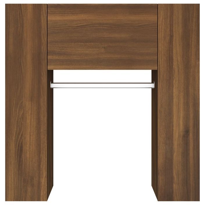 Armoire de couloir Chêne marron 97,5x37x99 cm Bois d'ingénierie - Photo n°6