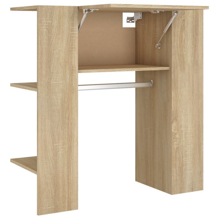 Armoire de couloir Chêne sonoma 97,5x37x99 cm Bois d'ingénierie - Photo n°2