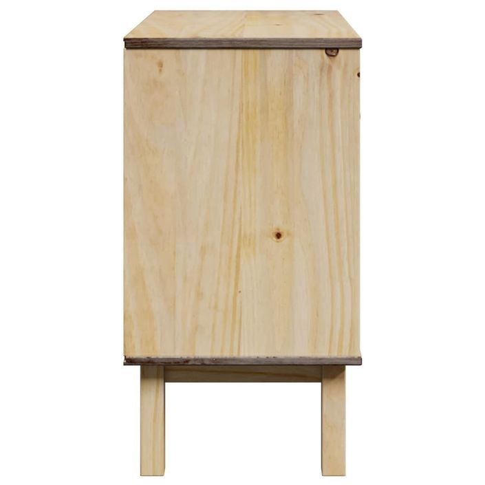 Armoire de couloir OTTA 75x40x75 cm bois de pin massif - Photo n°6