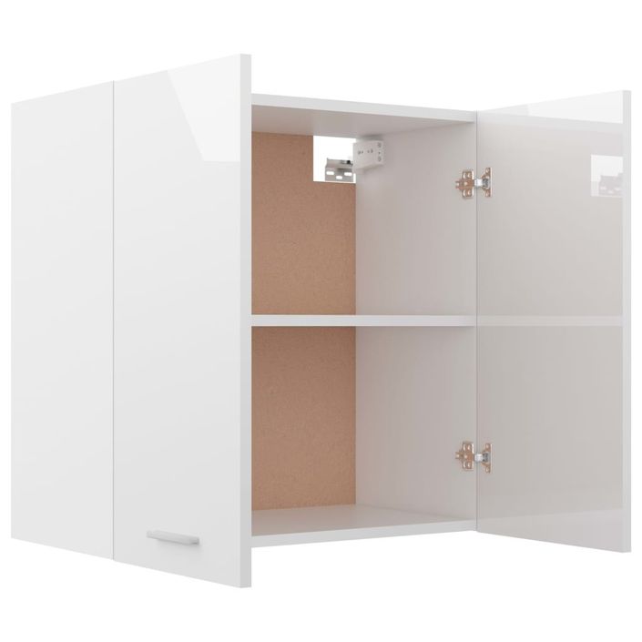 Armoire de cuisine Blanc brillant 60x31x60 cm - Photo n°4