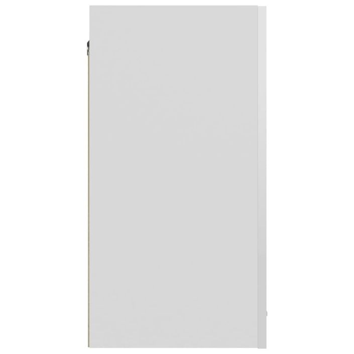 Armoire de cuisine Blanc brillant 60x31x60 cm - Photo n°6