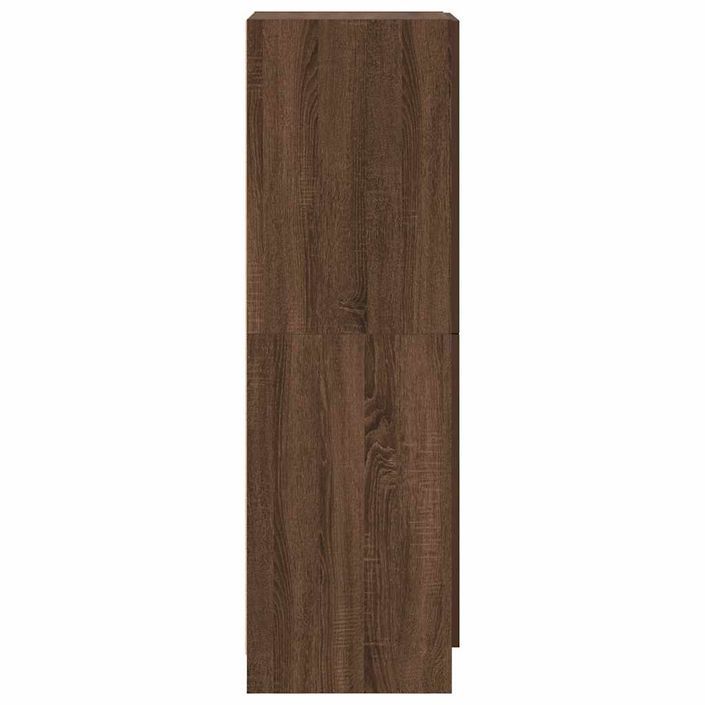 Armoire de cuisine chêne marron 38x41,5x131,5cm bois ingénierie - Photo n°6