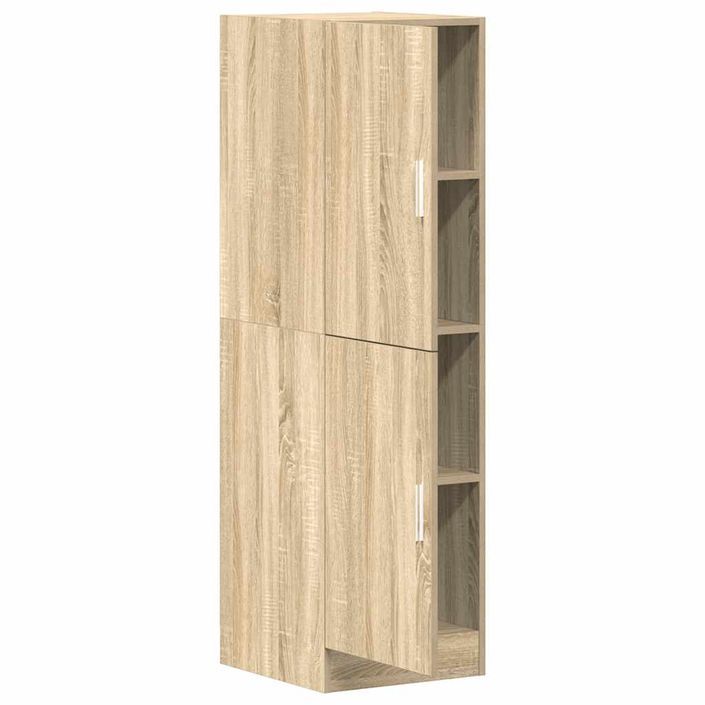 Armoire de cuisine chêne sonoma 38x41,5x131,5cm bois ingénierie - Photo n°5