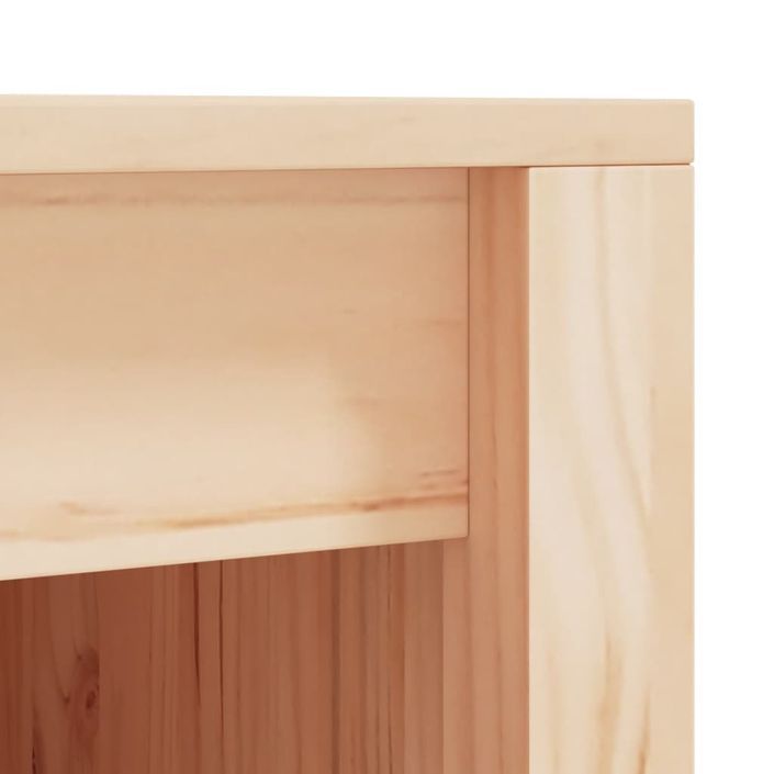 Armoire de cuisine d'extérieur 106x55x92 cm bois de pin massif - Photo n°7