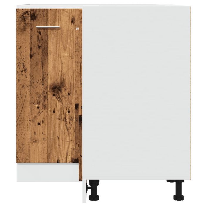 Armoire de cuisine vieux bois 75,5x75,5x81,5 cm bois ingénierie - Photo n°4