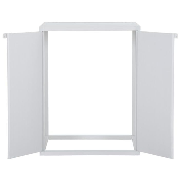 Armoire de machine à laver Blanc 68,5x64,5x88 cm PVC - Photo n°3