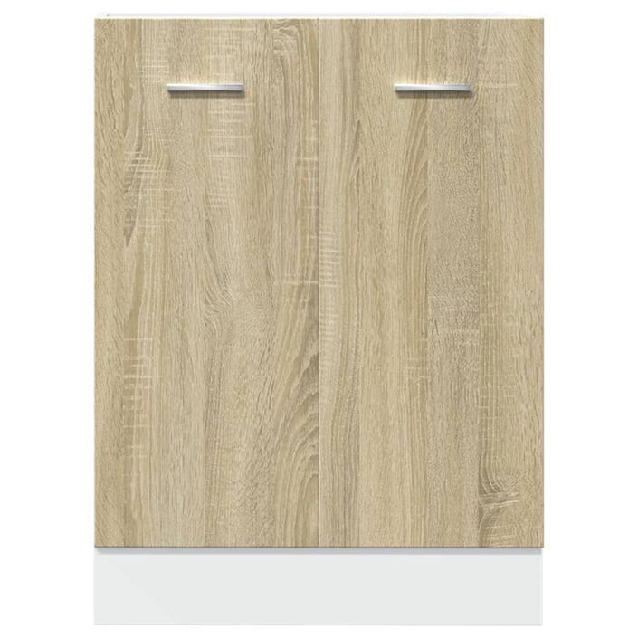 Armoire de plancher Chêne sonoma 60x46x81,5 cm - Photo n°5