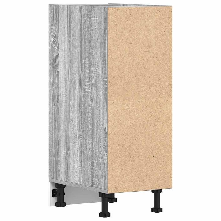 Armoire de plancher sonoma gris 30x44,5x81,5 cm bois ingénierie - Photo n°6