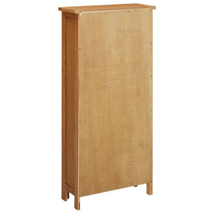 Armoire de rangement 50x22x110 cm Bois de chêne massif - Photo n°5