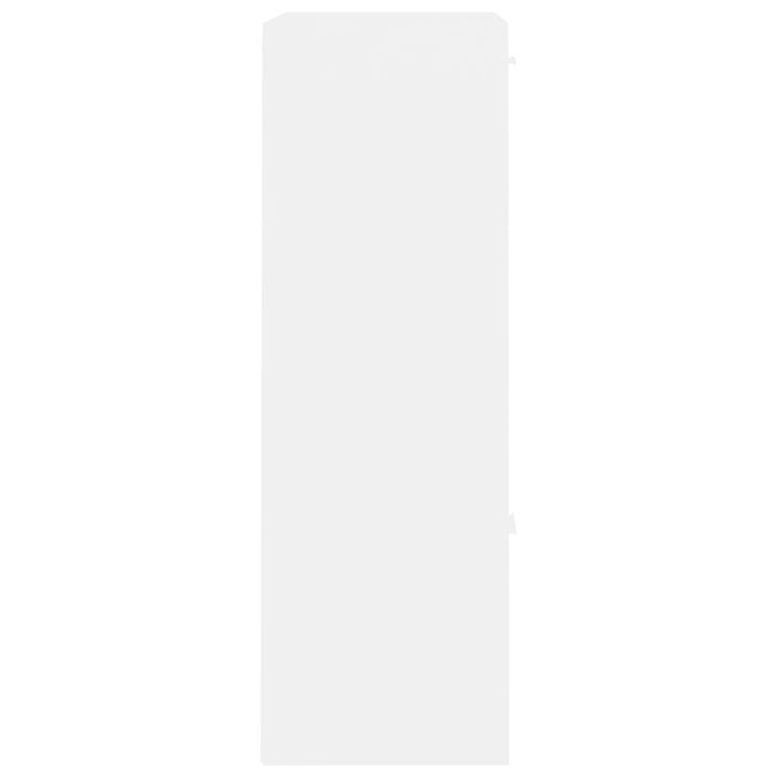 Armoire de rangement Blanc 60x29,5x90 cm - Photo n°8