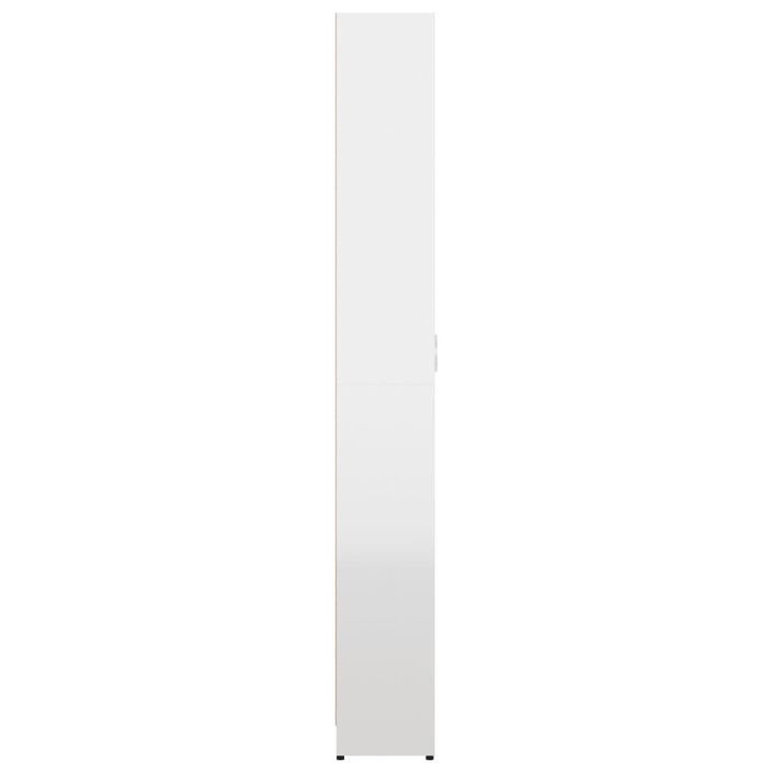 Armoire de rangement Blanc brillant 55x25x189 cm - Photo n°7