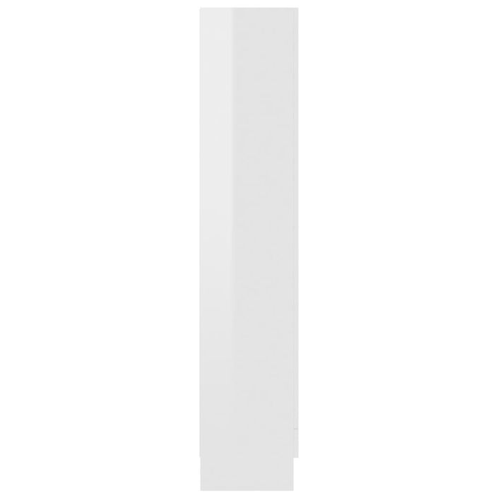Armoire de rangement Blanc brillant 82,5x30,5x150 cm - Photo n°7