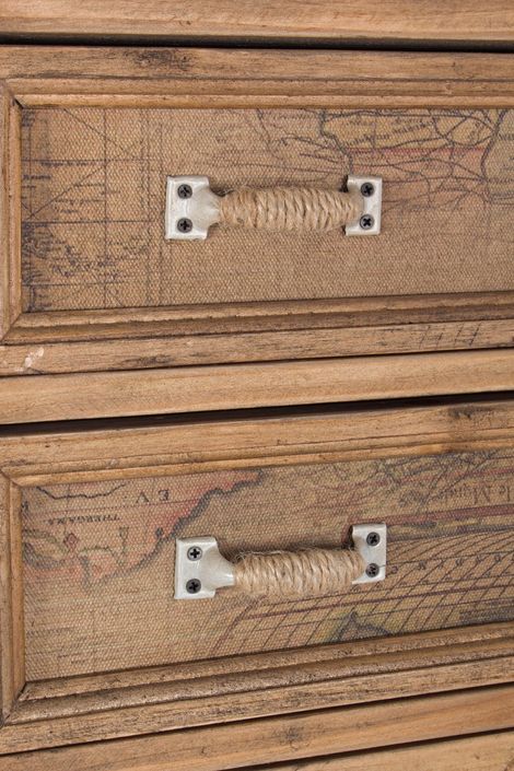 Armoire de rangement bois de pin 14 tiroirs Alane L 66 cm - Photo n°4