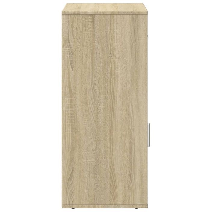 Armoire de rangement chêne sonoma 56,5x39x90 cm bois ingénierie - Photo n°6