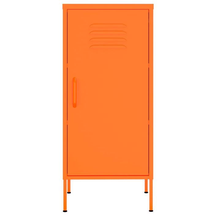 Armoire de rangement Orange 42,5x35x101,5 cm Acier 2 - Photo n°3