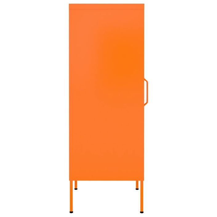 Armoire de rangement Orange 42,5x35x101,5 cm Acier 2 - Photo n°4