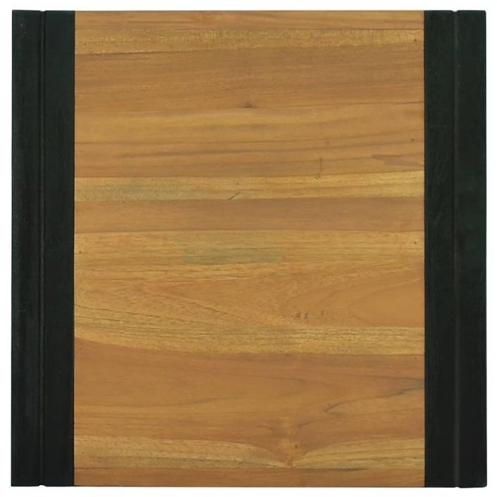 Armoire de salle de bain 45x45x35 cm Bois de teck solide - Photo n°4