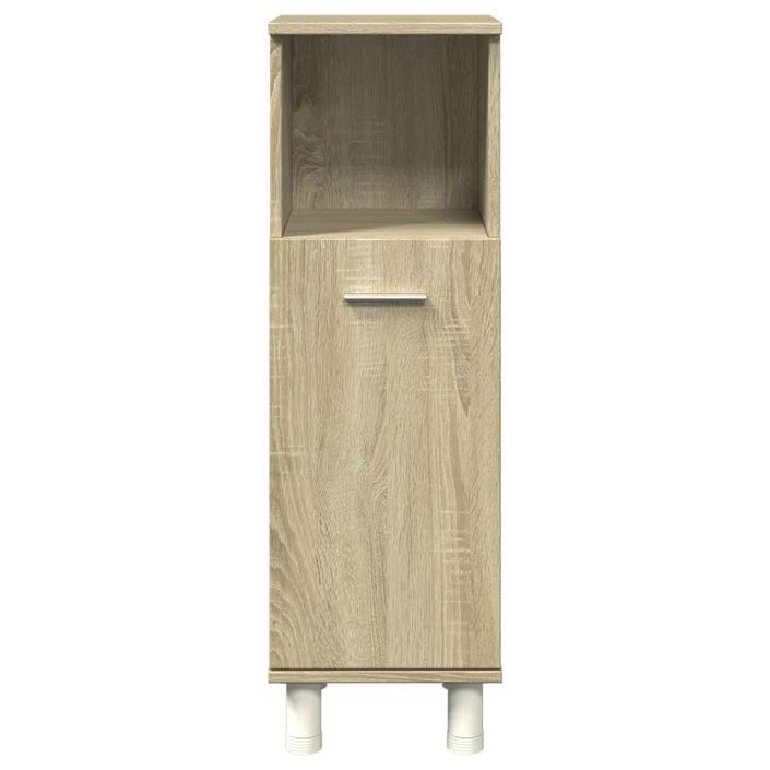 Armoire de salle de bain chêne sonoma 30,5x30x95 cm - Photo n°4