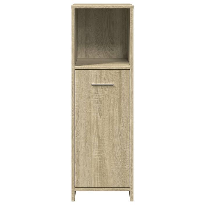 Armoire de salle de bain Chêne sonoma 30x30x95 cm - Photo n°4