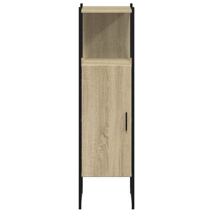 Armoire de salle de bain chêne sonoma 33x33x120,5 cm - Photo n°5