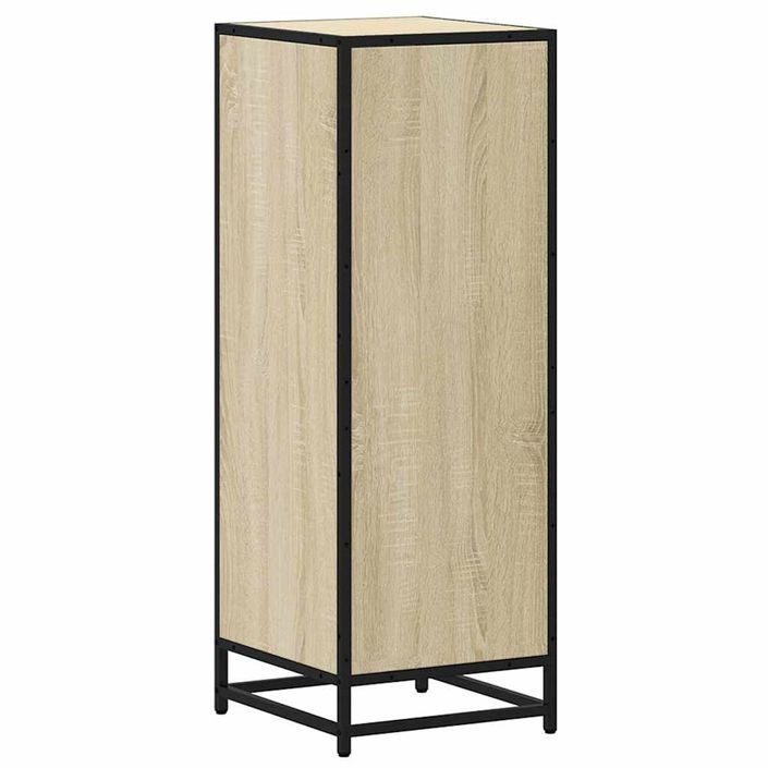 Armoire de salle de bain chêne sonoma 35x37,5x100 cm - Photo n°8