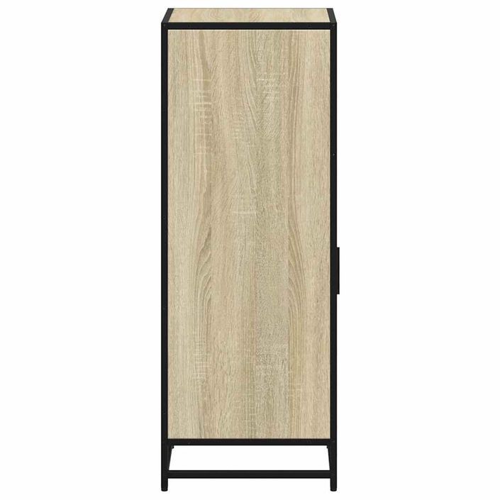 Armoire de salle de bain chêne sonoma 35x37,5x100 cm - Photo n°7