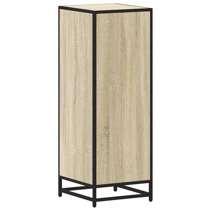 Armoire de salle de bain chêne sonoma 35x37,5x100 cm - Photo n°8