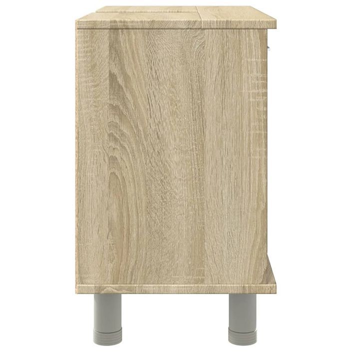 Armoire de salle de bain Chêne sonoma 60x32x53,5 cm - Photo n°6