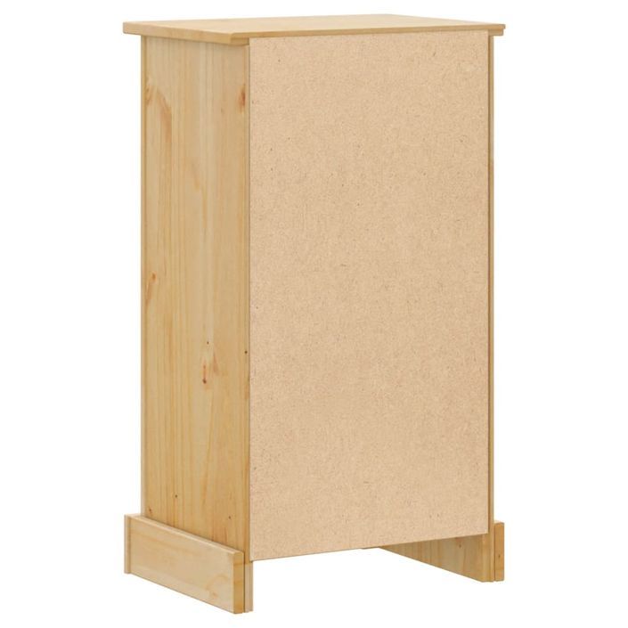 Armoire de salle de bain Corona 45x33x80 cm bois de pin massif - Photo n°7