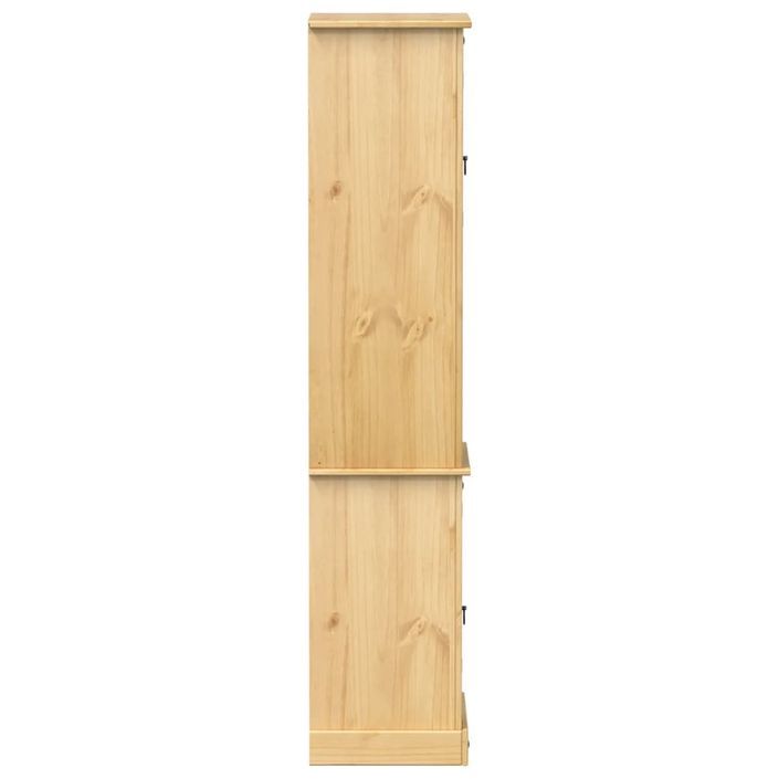 Armoire de salle de bain Corona 50x40x185 cm bois de pin massif - Photo n°5