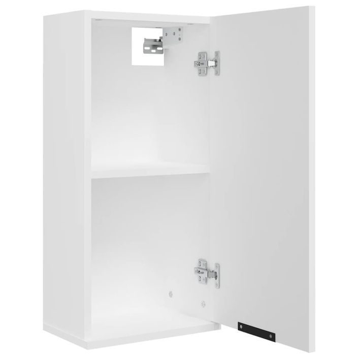 Armoire de salle de bain murale Blanc 32x20x67 cm - Photo n°8