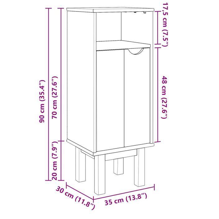 Armoire de salle de bain 