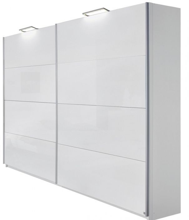 Armoire design Blanche Glossy - Photo n°1