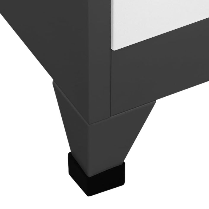 Armoire en acier Koface 90 cm – 9 casiers avec fermeture à clé - Photo n°15