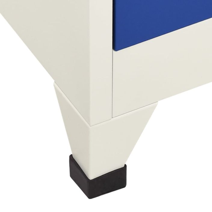 Armoire en acier Koface 90 cm – 9 casiers avec fermeture à clé - Photo n°6
