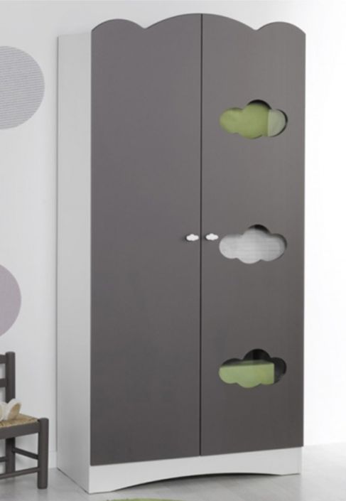 Armoire enfant taupe - Photo n°1