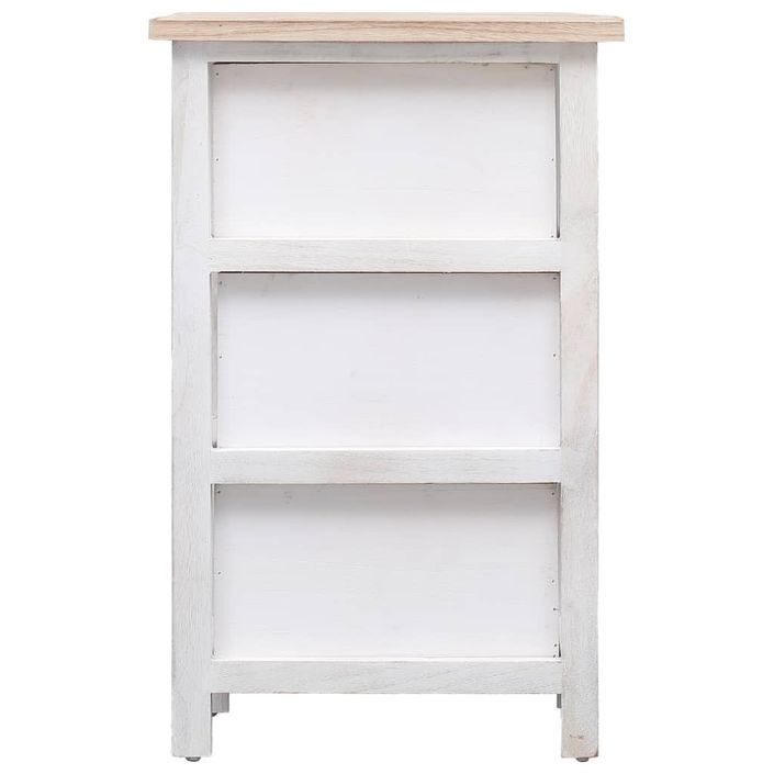 Armoire latérale 35 x 25 x 57 cm Bois de Paulownia - Photo n°3