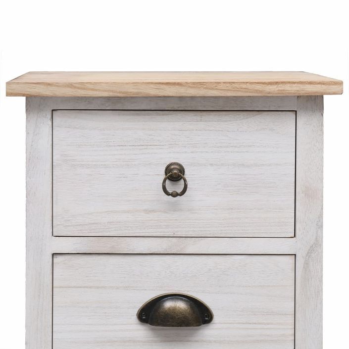 Armoire latérale 35 x 25 x 87 cm Bois de Paulownia - Photo n°6