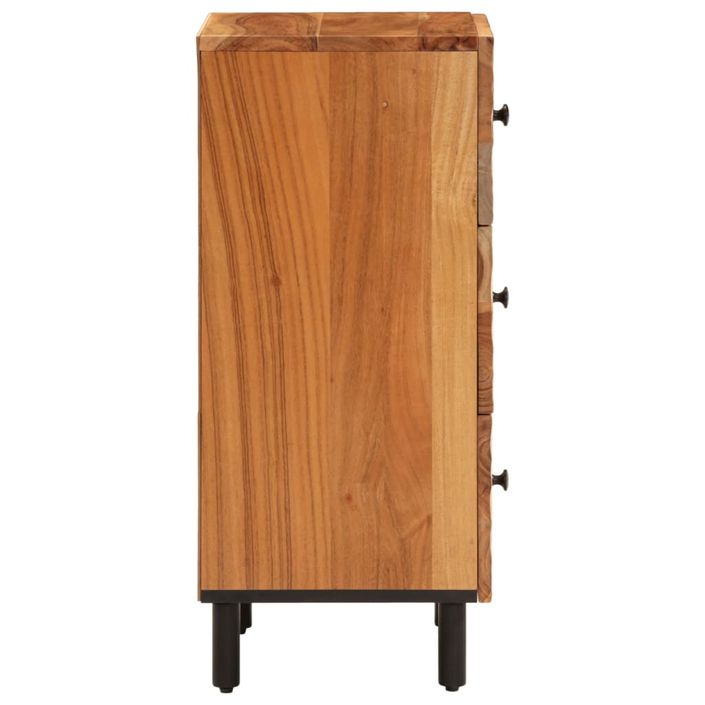 Armoire latérale 40x33x75 cm bois massif d'acacia - Photo n°6