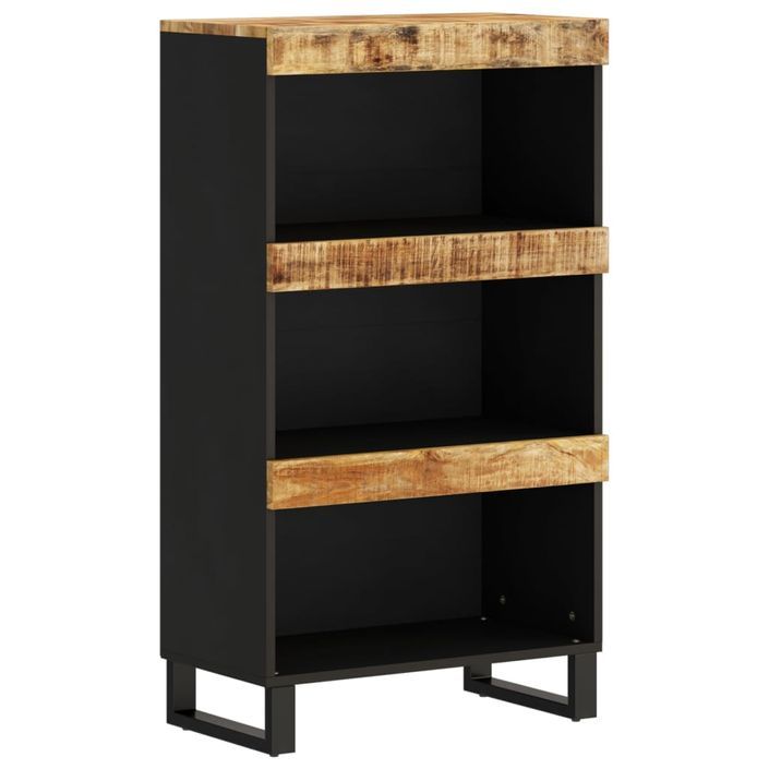 Armoire latérale 60x33x107 cm bois massif de manguier - Photo n°1